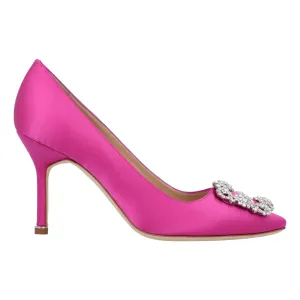Manolo Blahnik Hangisi 090 Pump Pink Shoes_Manolo-Blahnik