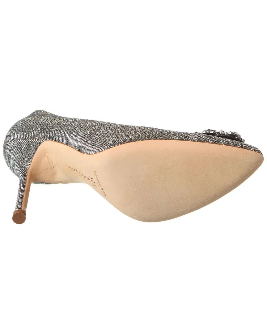 Manolo Blahnik Hangisi 105 Glitter Pump Shoes_Manolo-Blahnik