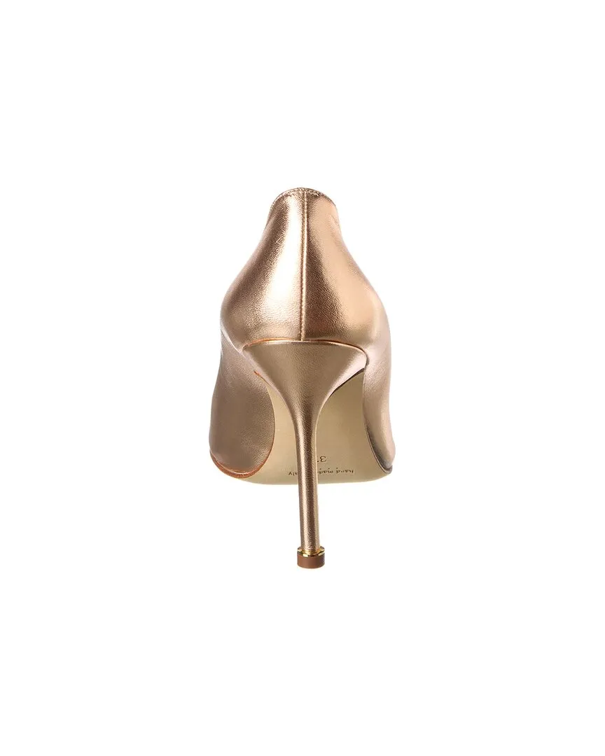 Manolo Blahnik Hangisi 105 Leather Pump Shoes_Manolo-Blahnik