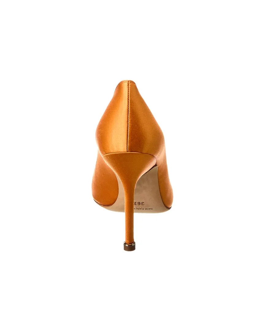 Manolo Blahnik Hangisi 105 Satin Pump Shoes_Manolo-Blahnik