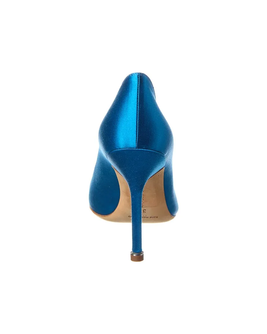 Manolo Blahnik Hangisi 105 Satin Pump Shoes_Manolo-Blahnik