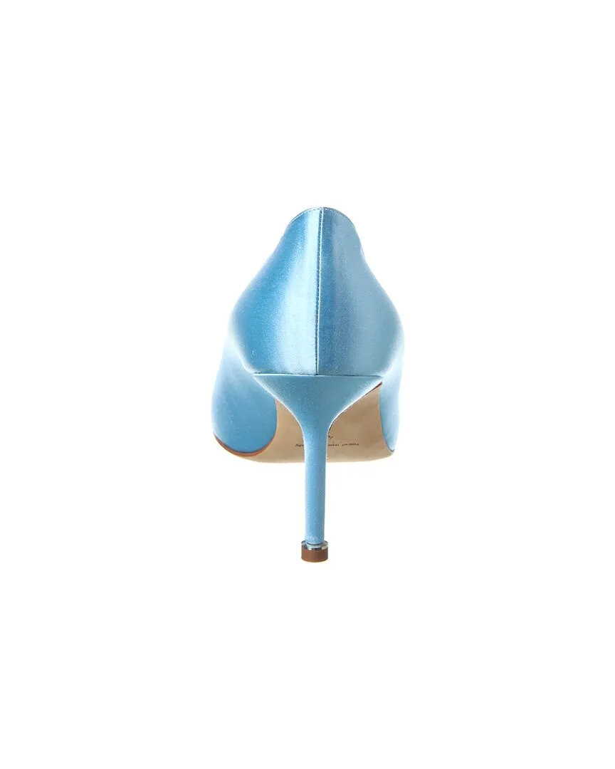 Manolo Blahnik Hangisi 105 Satin Pump Shoes_Manolo-Blahnik