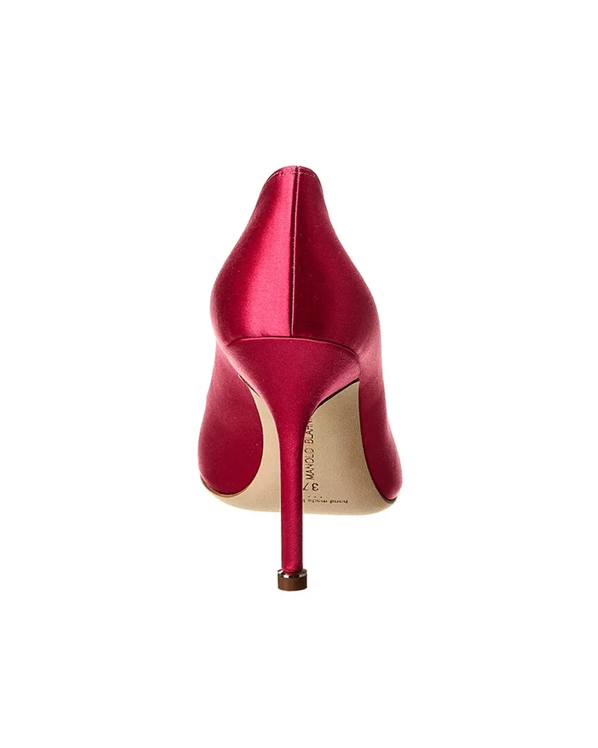 Manolo Blahnik Hangisi 105 Satin Pump Shoes_Manolo-Blahnik