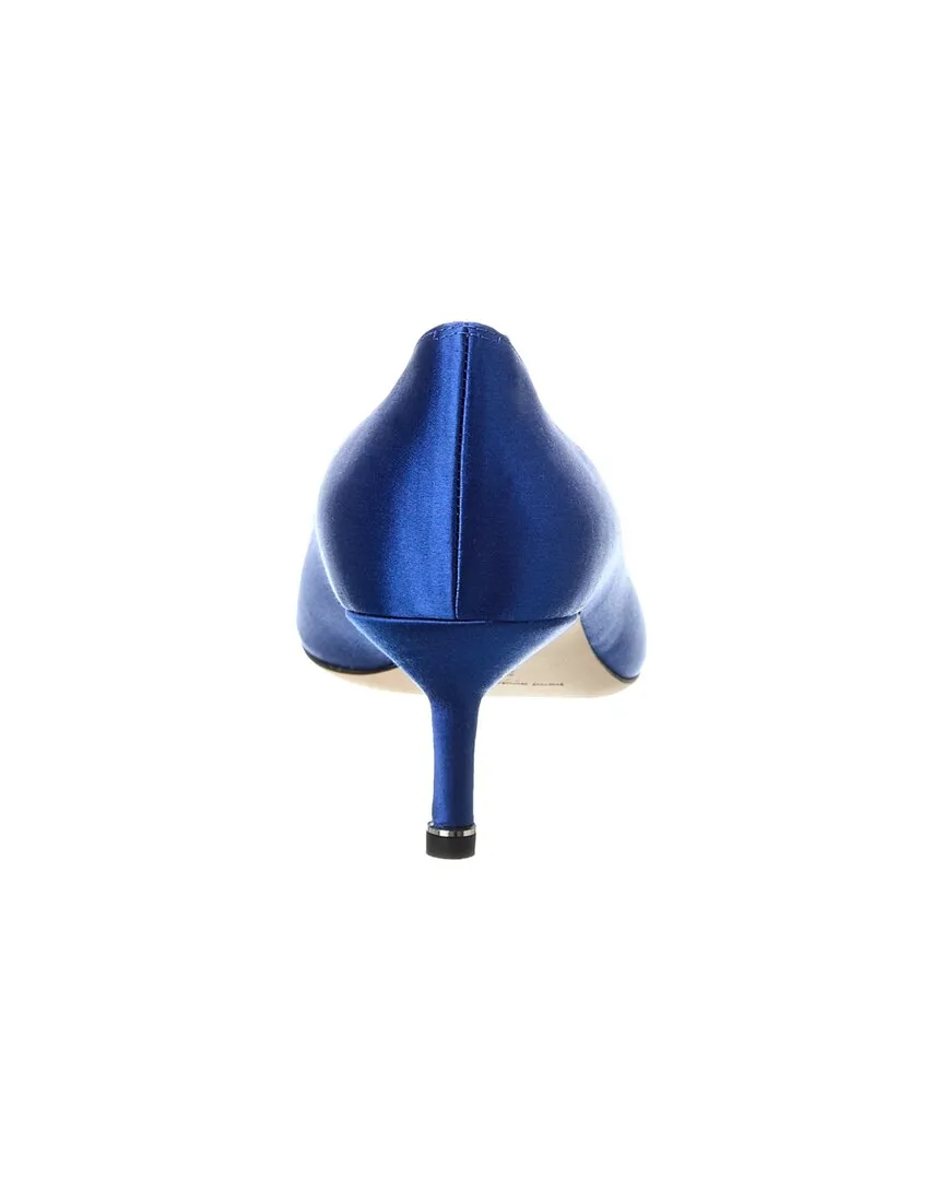 Manolo Blahnik Hangisi 50 Satin Pump Shoes_Manolo-Blahnik