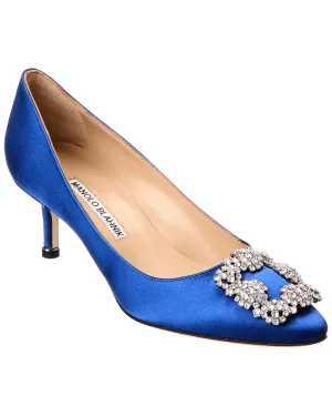Manolo Blahnik Hangisi 50 Satin Pump Shoes_Manolo-Blahnik