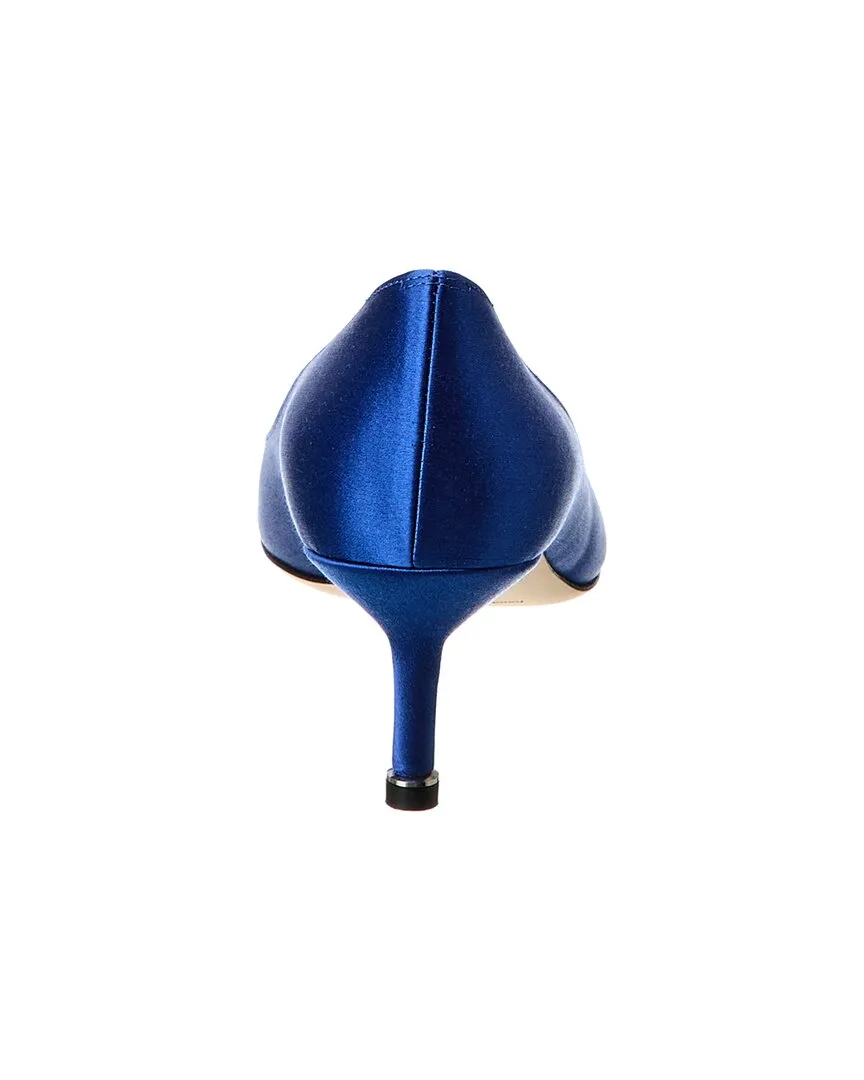 Manolo Blahnik Hangisi 50 Satin Pump Shoes_Manolo-Blahnik