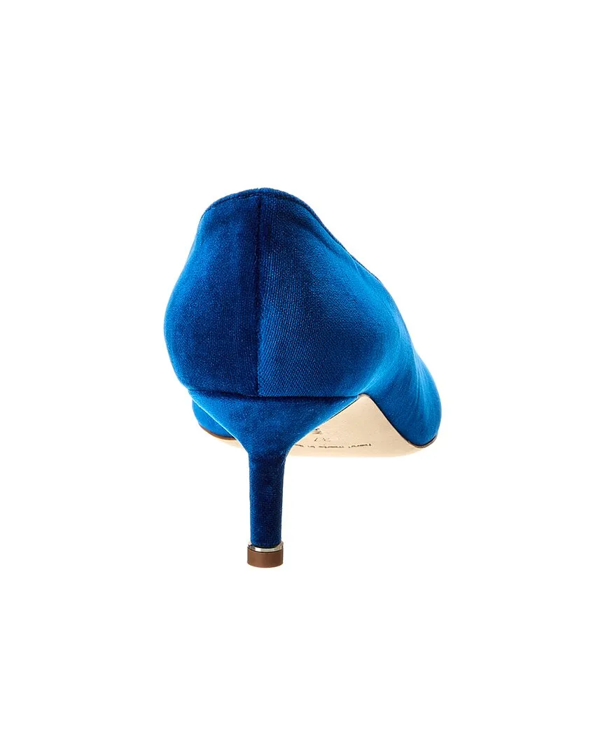 Manolo Blahnik Hangisi 50 Velvet Pump Shoes_Manolo-Blahnik