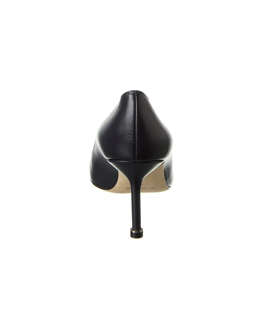 Manolo Blahnik Hangisi 70 Leather Pump Shoes_Manolo-Blahnik