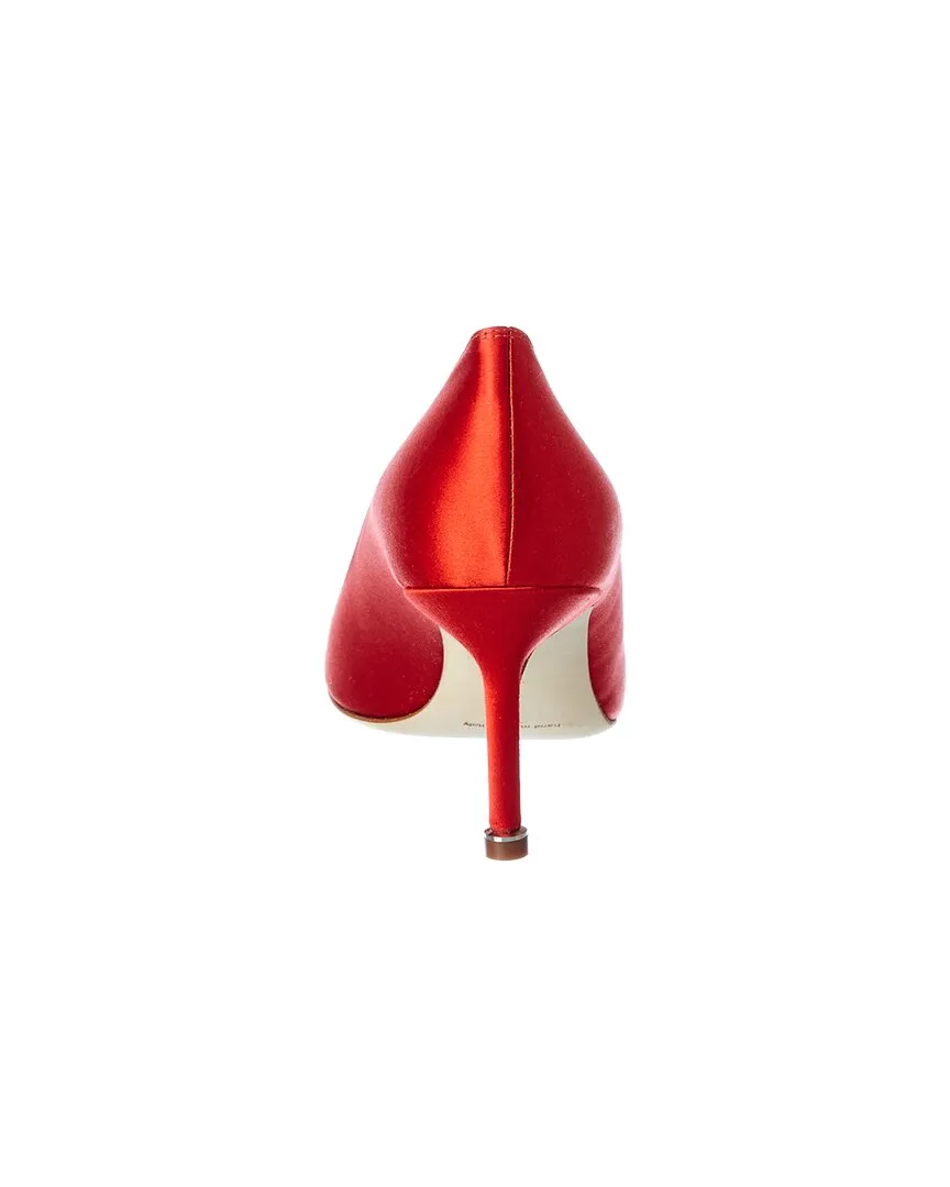 Manolo Blahnik Hangisi 70 Satin Pump Shoes_Manolo-Blahnik