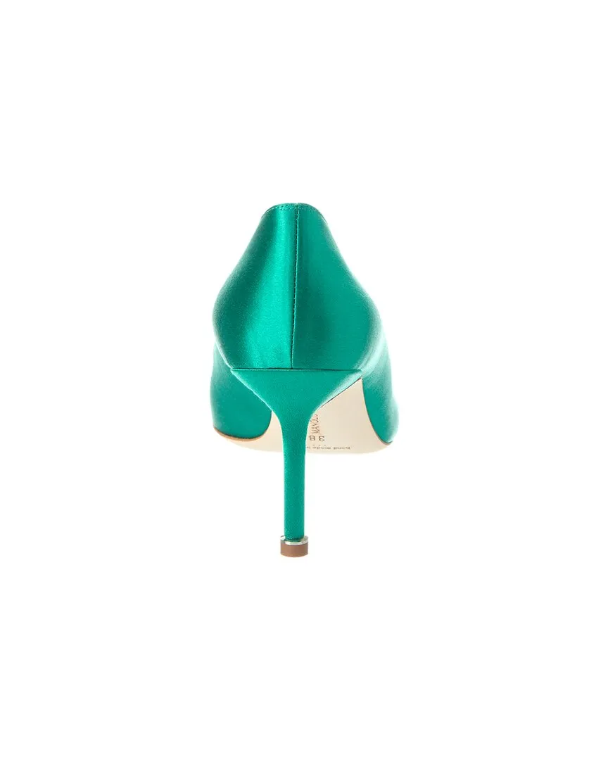 Manolo Blahnik Hangisi 70 Satin Pump Shoes_Manolo-Blahnik