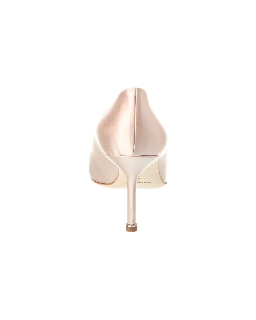 Manolo Blahnik Hangisi 70 Satin Pump Shoes_Manolo-Blahnik