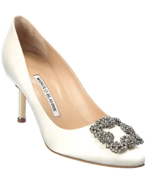 Manolo Blahnik Hangisi 70 Satin Pump Shoes_Manolo-Blahnik
