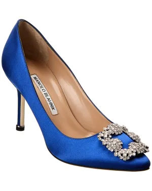 Manolo Blahnik Hangisi 70 Satin Pump Shoes_Manolo-Blahnik