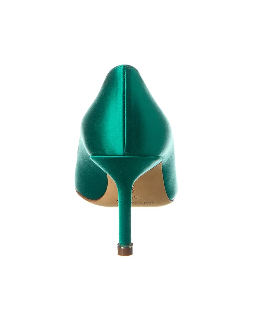Manolo Blahnik Hangisi 70 Satin Pump Shoes_Manolo-Blahnik
