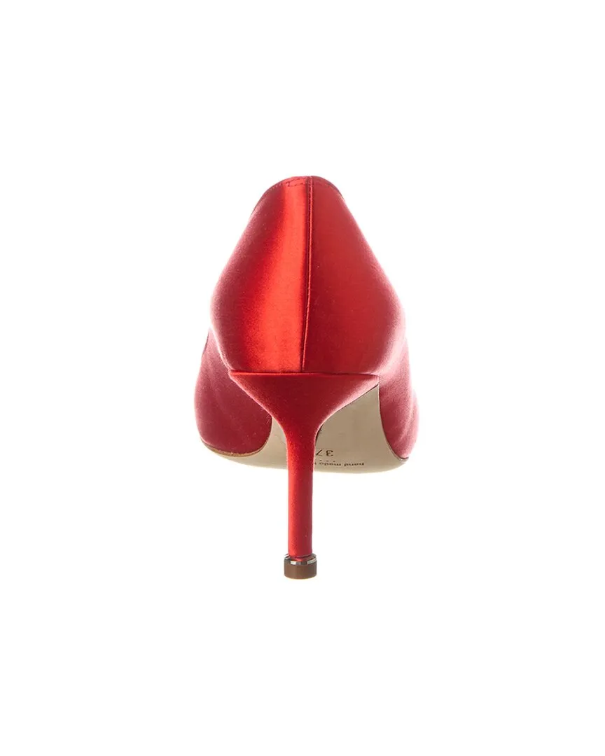Manolo Blahnik Hangisi 70 Satin Pump Shoes_Manolo-Blahnik