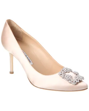 Manolo Blahnik Hangisi 70 Satin Pump Shoes_Manolo-Blahnik