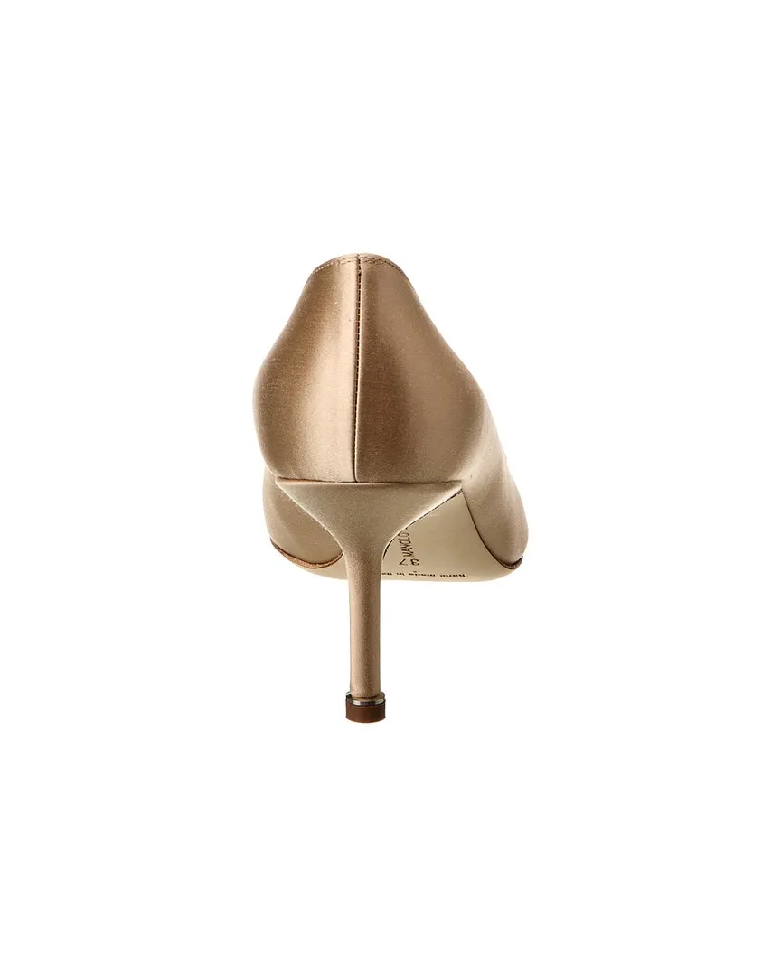 Manolo Blahnik Hangisi 70 Satin Pump Shoes_Manolo-Blahnik