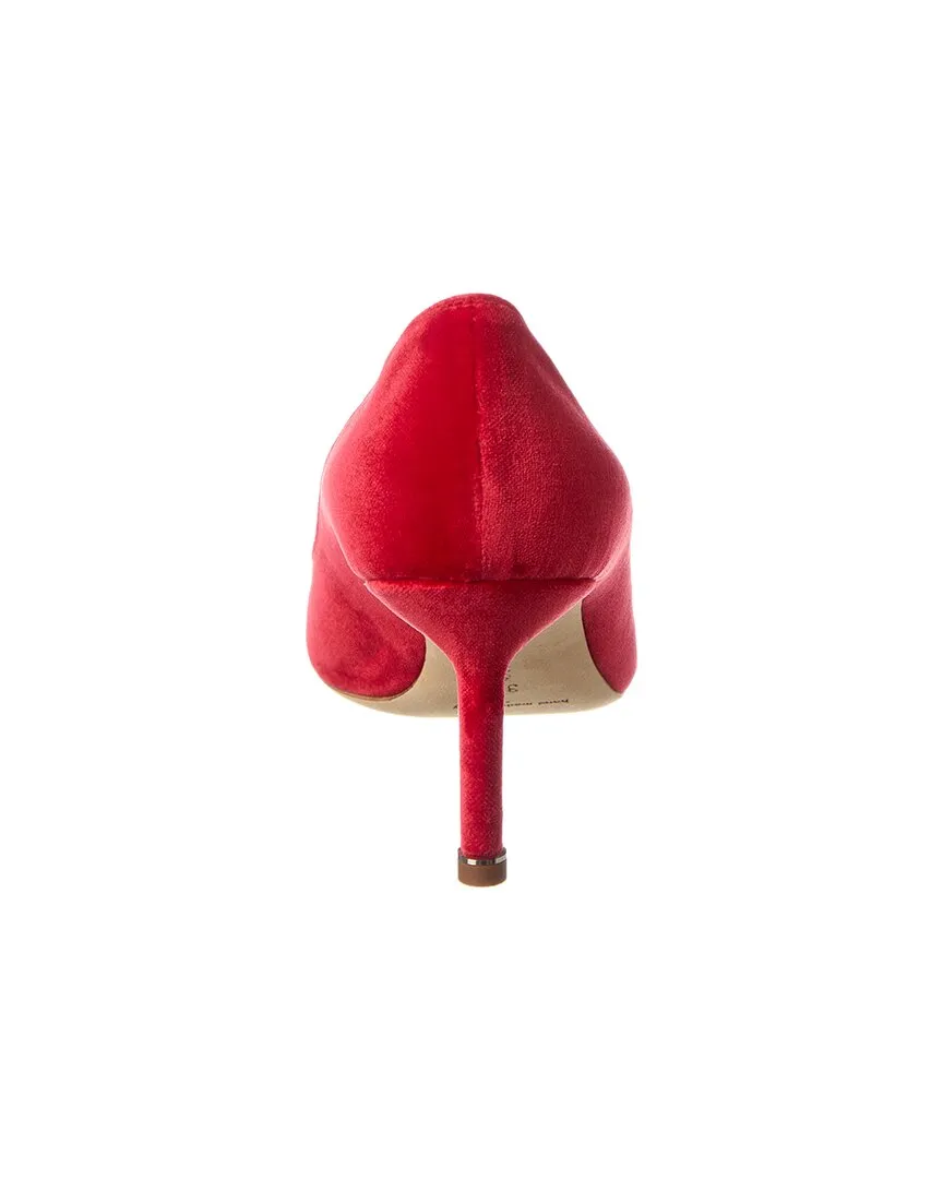 Manolo Blahnik Hangisi 70 Velvet Pump Shoes_Manolo-Blahnik
