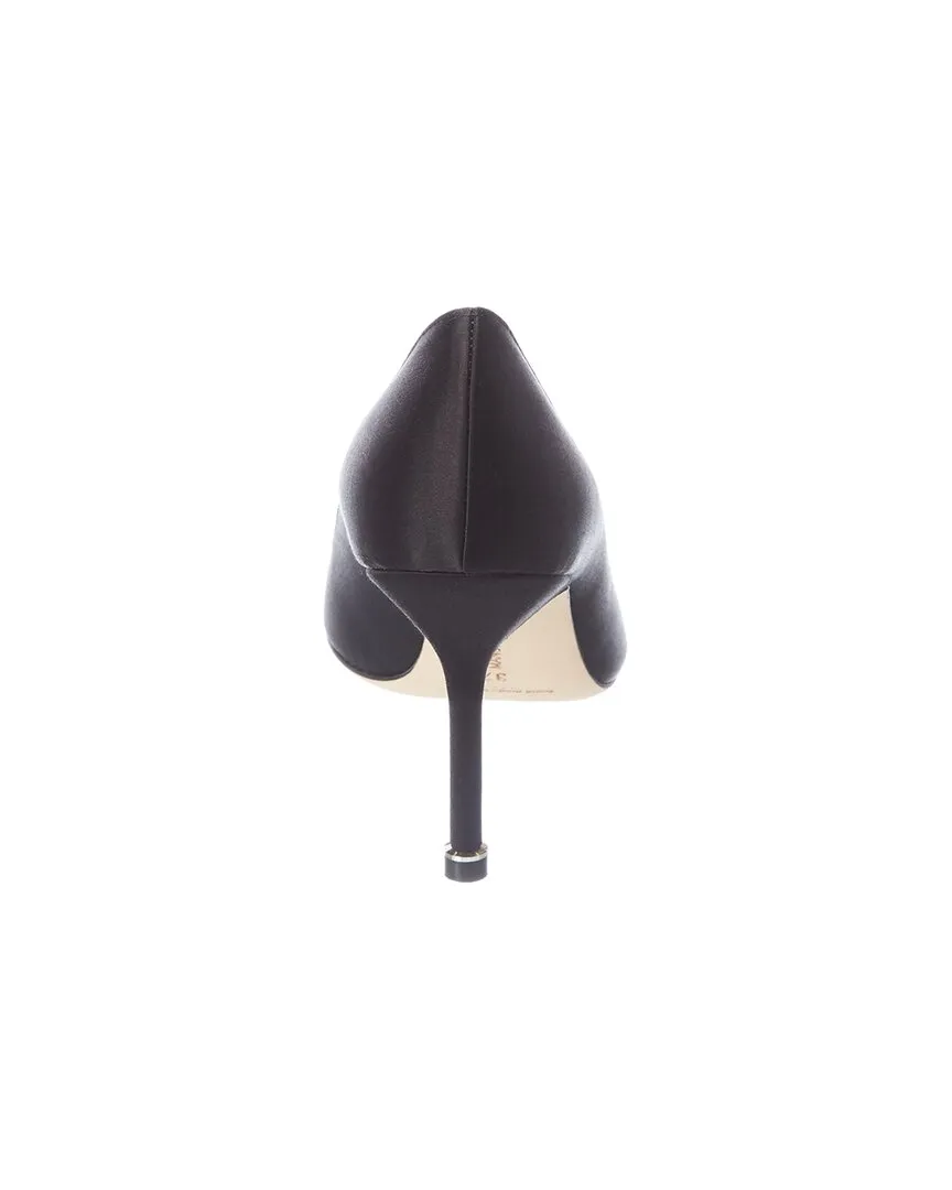 Manolo Blahnik Hangisi 90 Satin Pump Shoes_Manolo-Blahnik