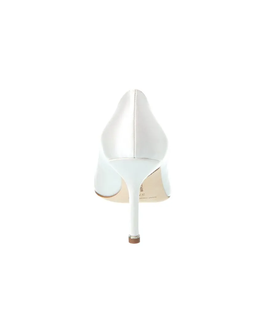 Manolo Blahnik Hangisi 90 Satin Pump Shoes_Manolo-Blahnik