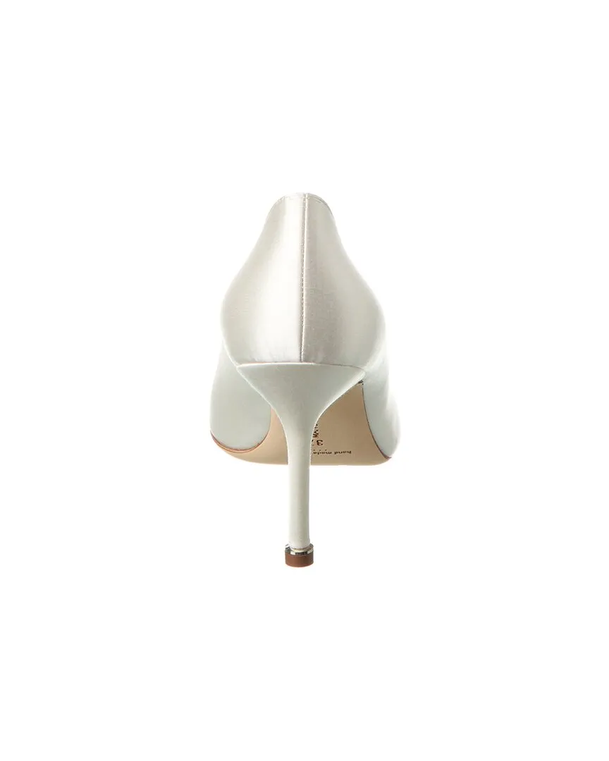 Manolo Blahnik Hangisi Bridal 90 Satin Pump Shoes_Manolo-Blahnik