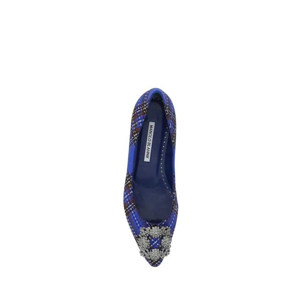 Manolo Blahnik Hangisi Women's Ballerinas Shoes_Manolo-Blahnik