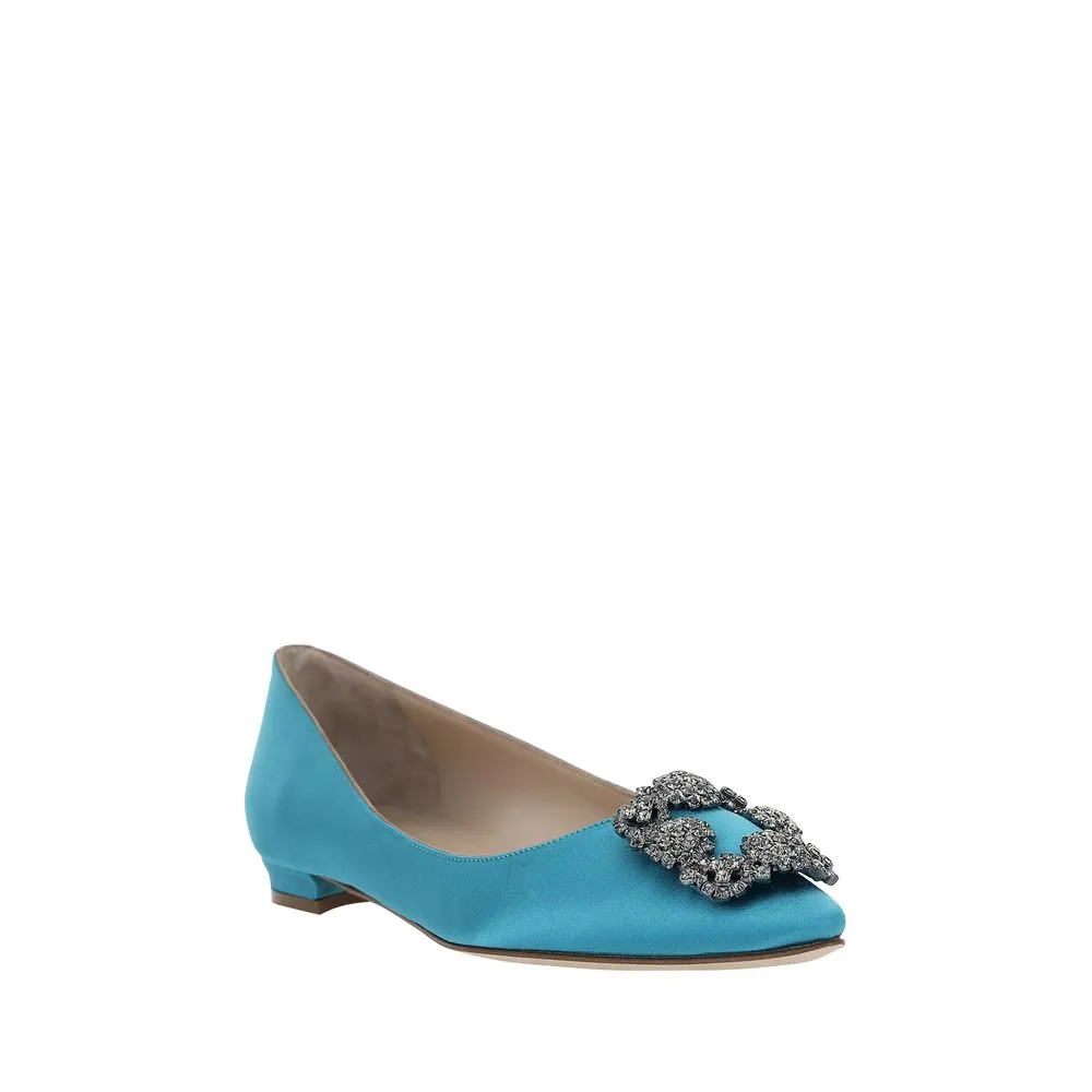 Manolo Blahnik Hangisi Women's Ballerinas Shoes_Manolo-Blahnik