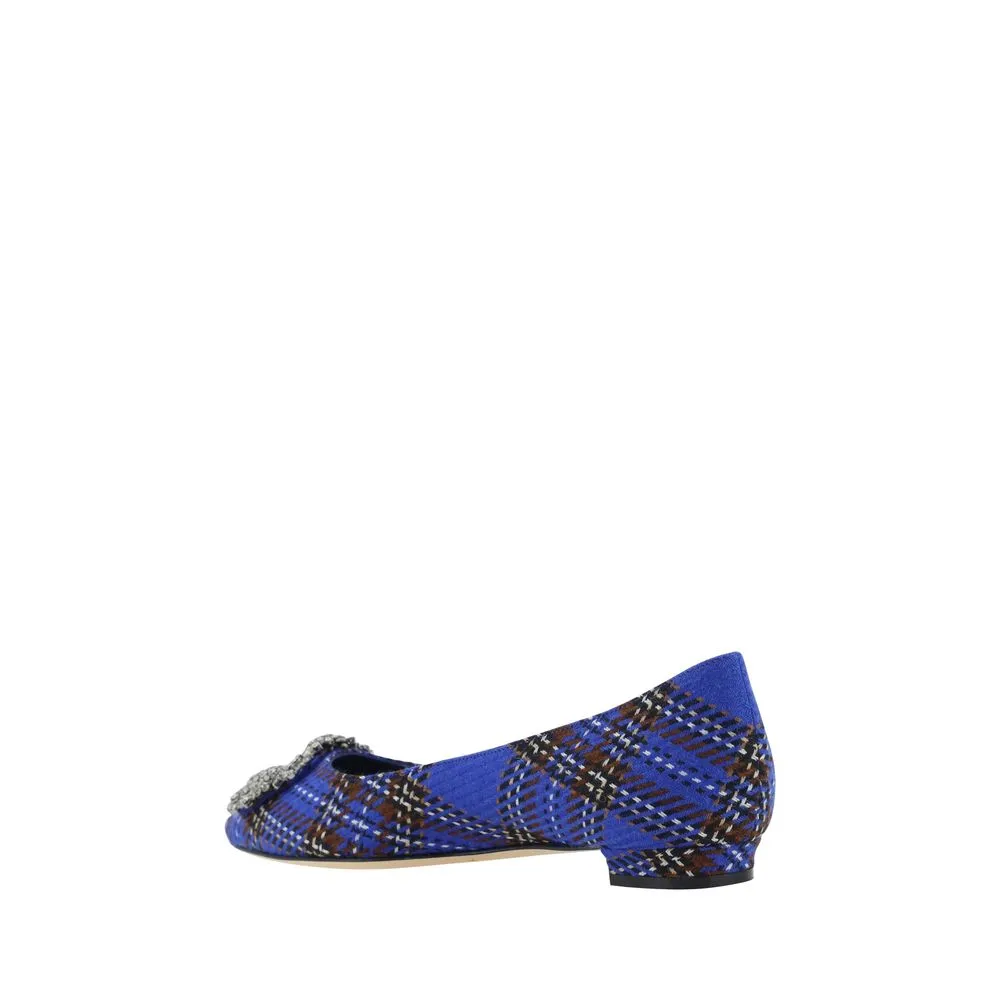 Manolo Blahnik Hangisi Women's Ballerinas Shoes_Manolo-Blahnik
