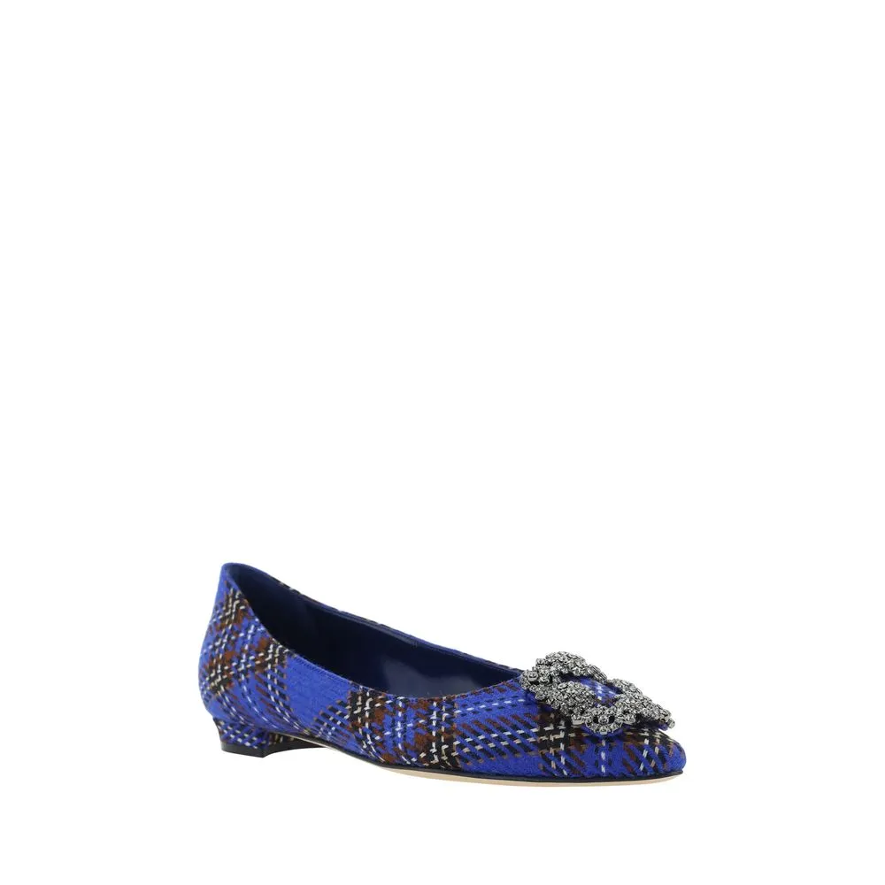 Manolo Blahnik Hangisi Women's Ballerinas Shoes_Manolo-Blahnik