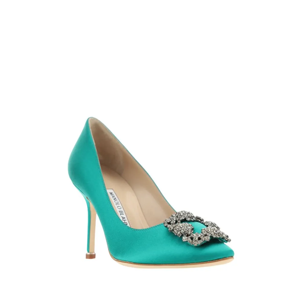 Manolo Blahnik Hangisi Women's Pumps Shoes_Manolo-Blahnik