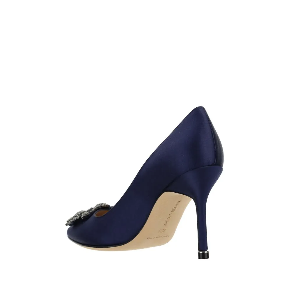 Manolo Blahnik Hangisi Women's Pumps Shoes_Manolo-Blahnik