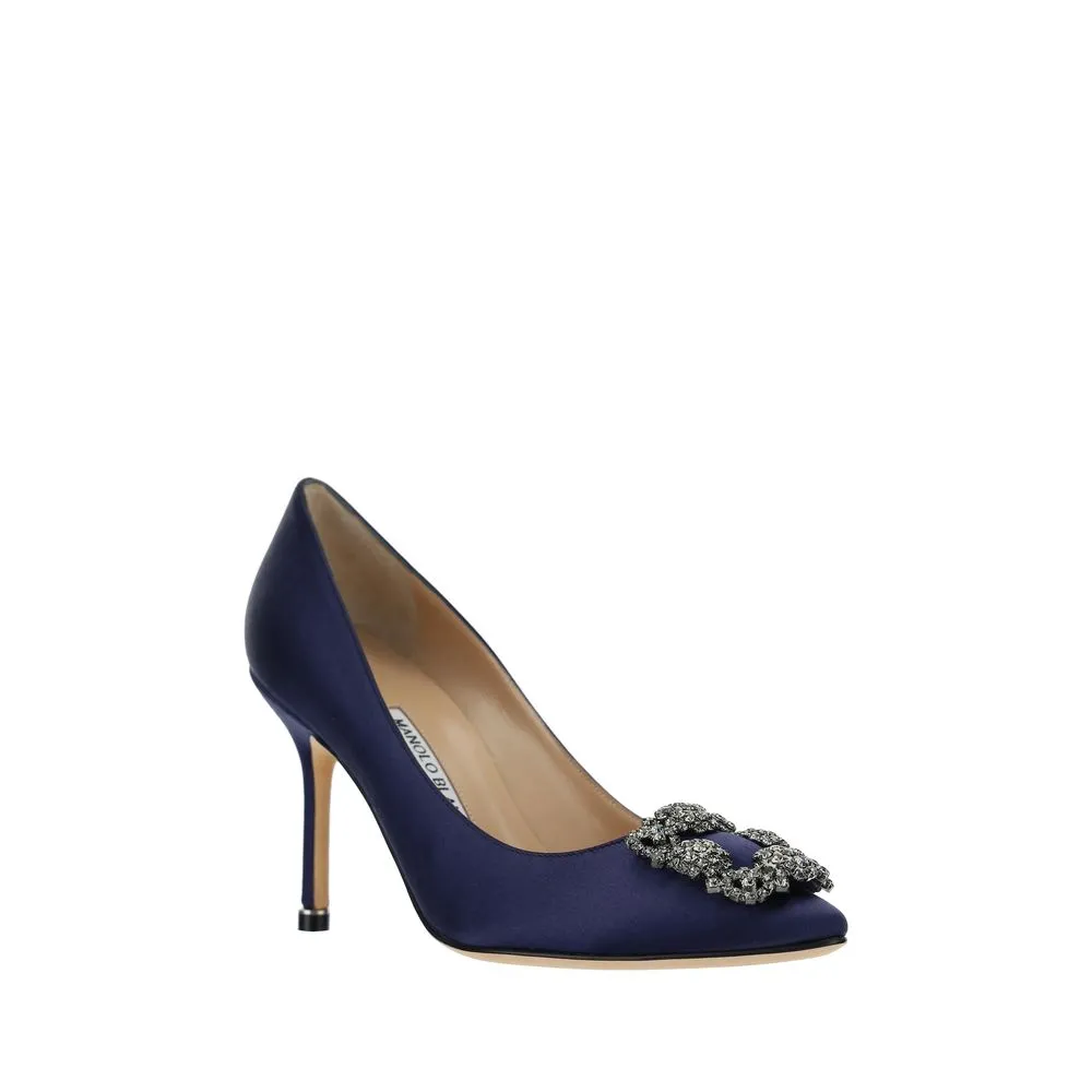 Manolo Blahnik Hangisi Women's Pumps Shoes_Manolo-Blahnik
