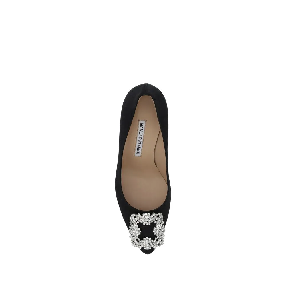Manolo Blahnik Hangisi Women's Pumps Shoes_Manolo-Blahnik