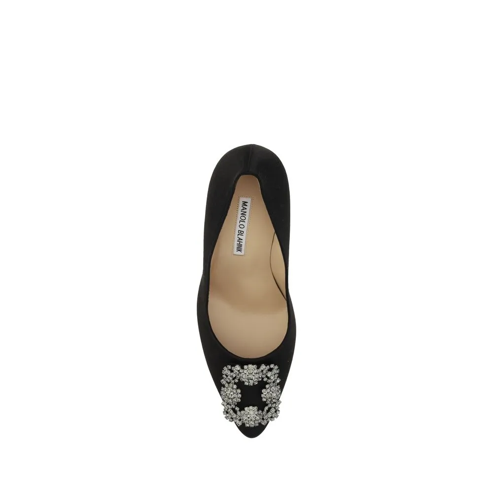 Manolo Blahnik Hangisi Women's Pumps Shoes_Manolo-Blahnik