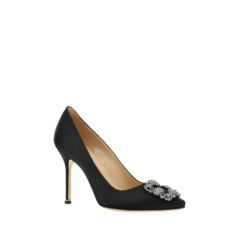 Manolo Blahnik Hangisi Women's Pumps Shoes_Manolo-Blahnik