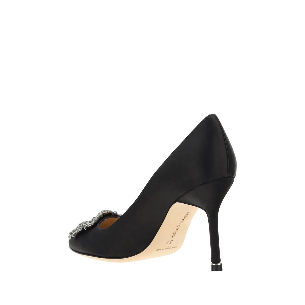 Manolo Blahnik Hangisi Women's Pumps Shoes_Manolo-Blahnik