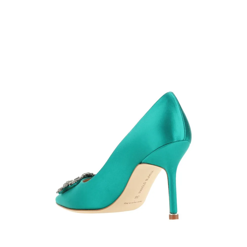 Manolo Blahnik Hangisi Women's Pumps Shoes_Manolo-Blahnik