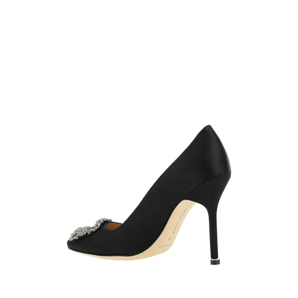 Manolo Blahnik Hangisi Women's Pumps Shoes_Manolo-Blahnik