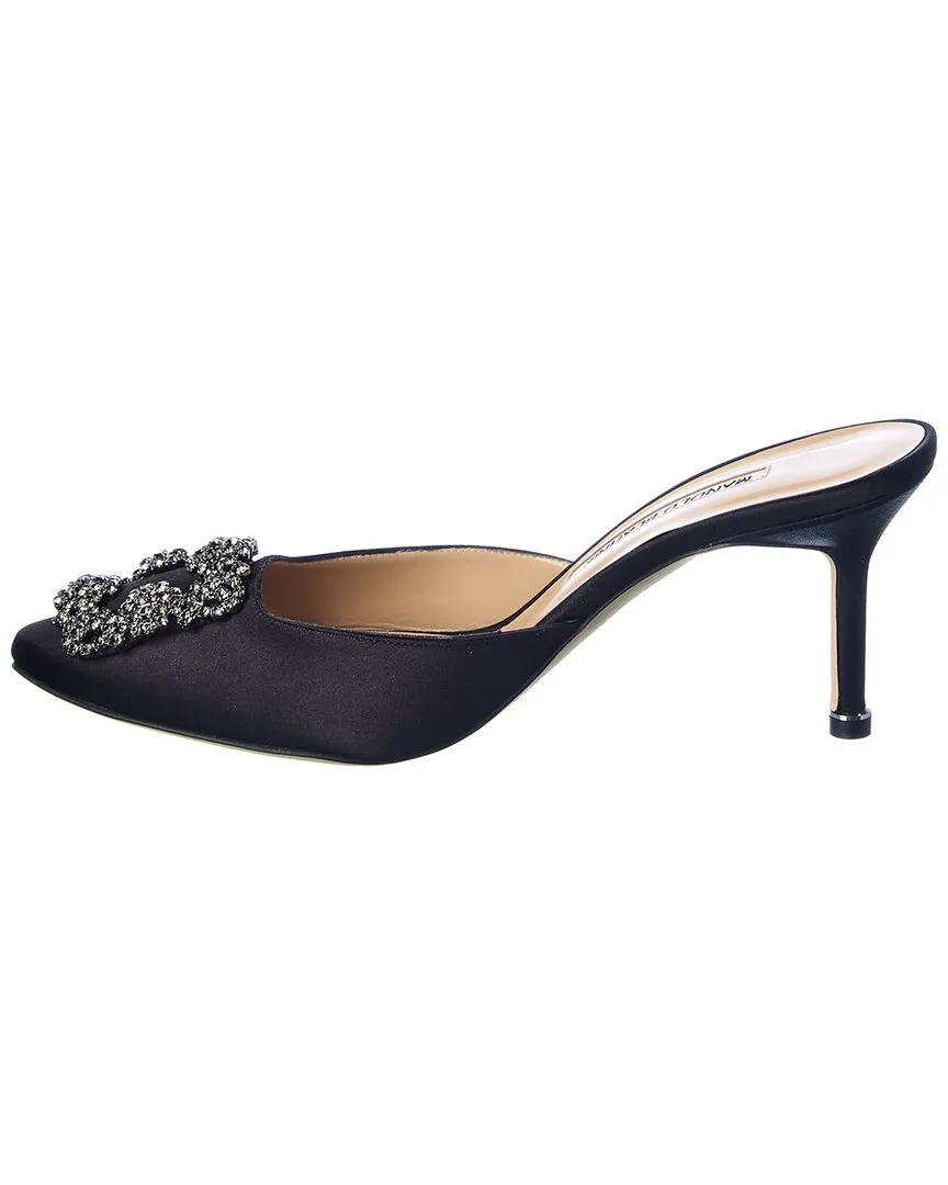 Manolo Blahnik Hangisimu 70 Satin Pump Shoes_Manolo-Blahnik