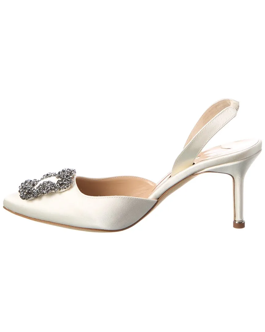 Manolo Blahnik Hangisli 70 Satin Slingback Pump Shoes_Manolo-Blahnik