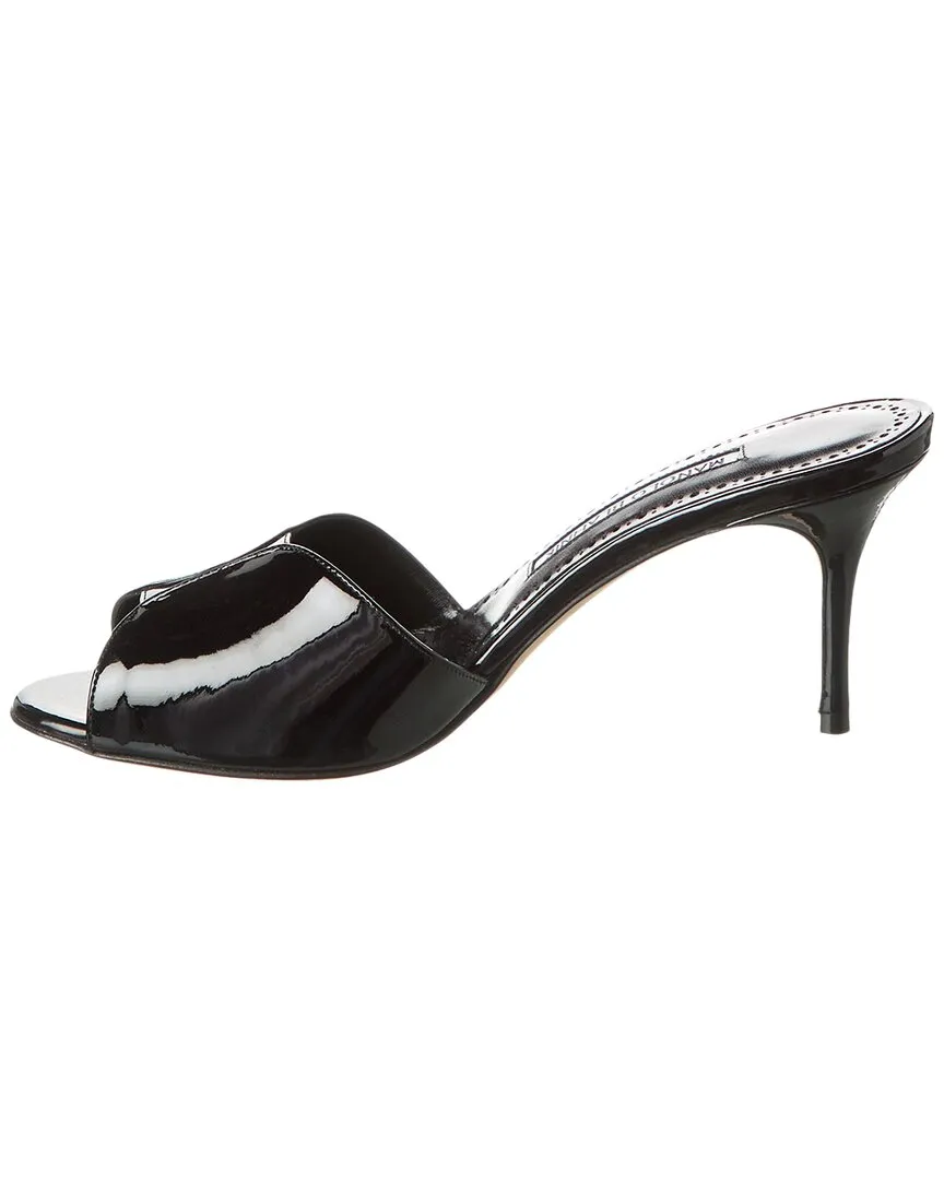 Manolo Blahnik Houramu 70 Patent Sandal Shoes_Manolo-Blahnik