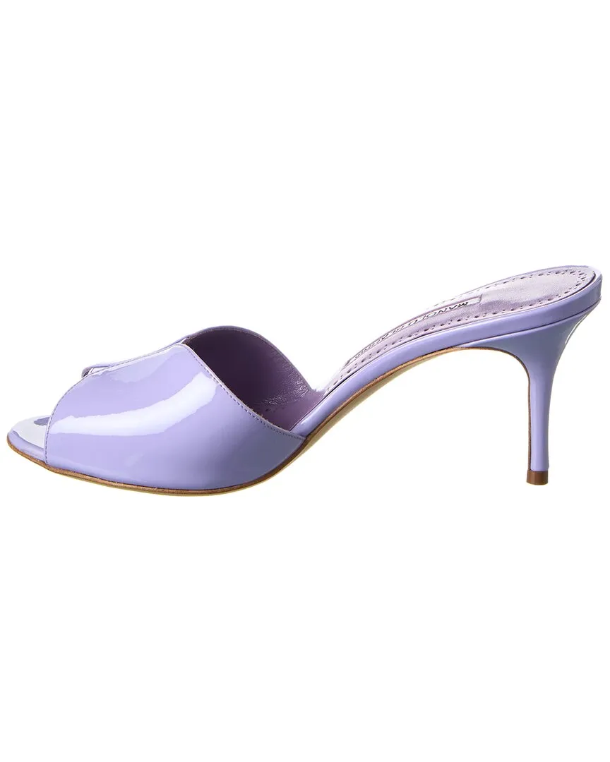 Manolo Blahnik Houramu 70 Patent Sandal Shoes_Manolo-Blahnik
