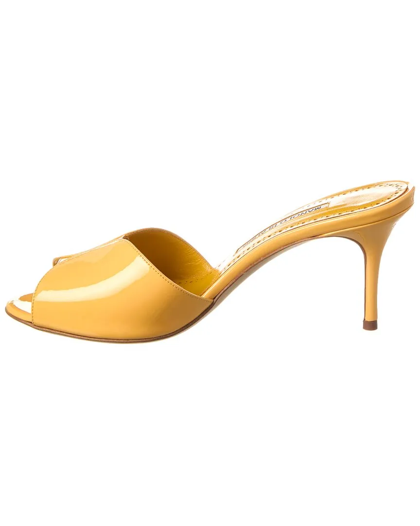 Manolo Blahnik Houramu 70 Patent Sandal Shoes_Manolo-Blahnik