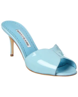 Manolo Blahnik Houramu 70 Patent Sandal Shoes_Manolo-Blahnik