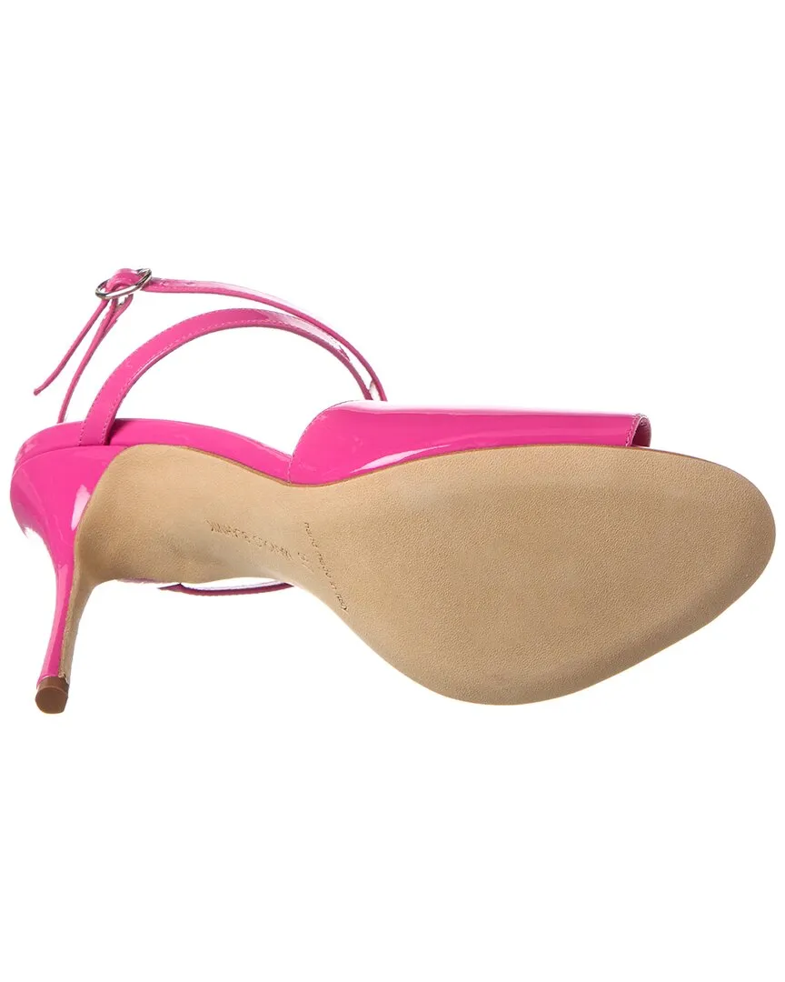 Manolo Blahnik Hourani 100 Patent Sandal Shoes_Manolo-Blahnik