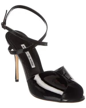 Manolo Blahnik Hourani 100 Patent Sandal Shoes_Manolo-Blahnik
