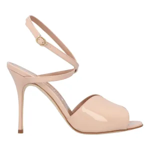 Manolo Blahnik Hourani 105 Sandal Beige Shoes_Manolo-Blahnik