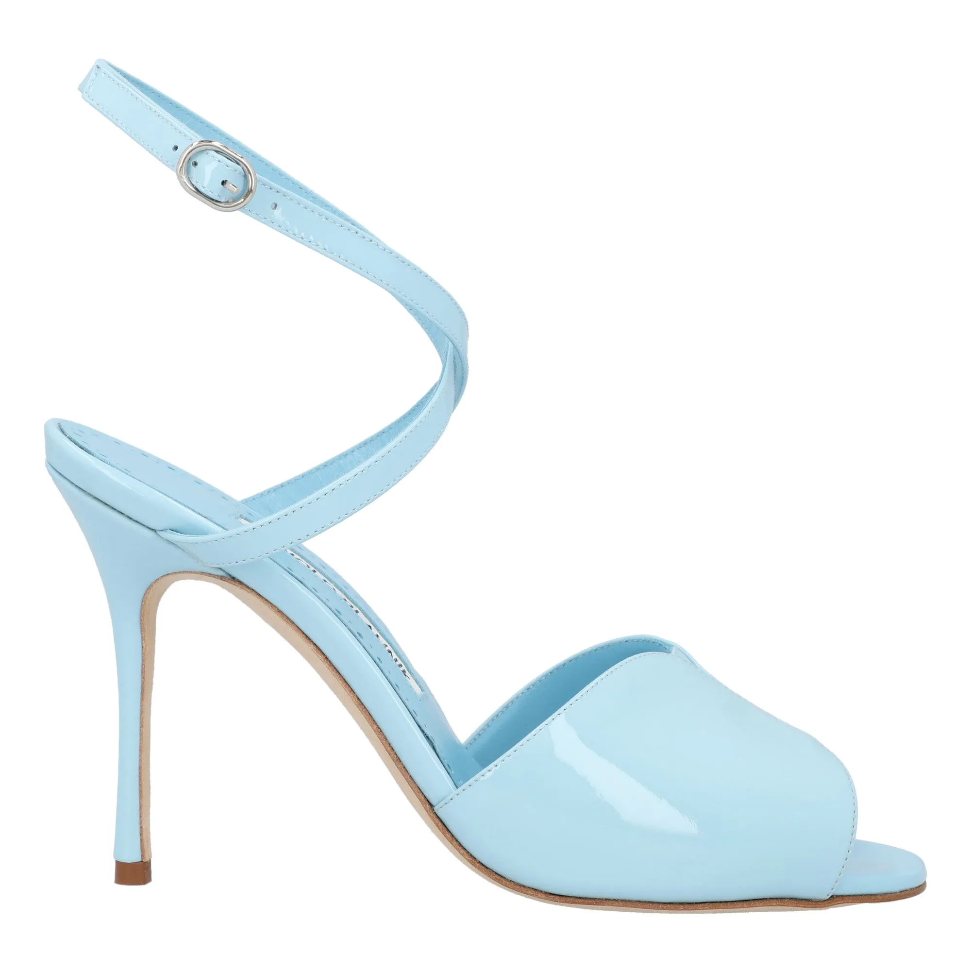 Manolo Blahnik Hourani 105 Sandal Blue Shoes_Manolo-Blahnik