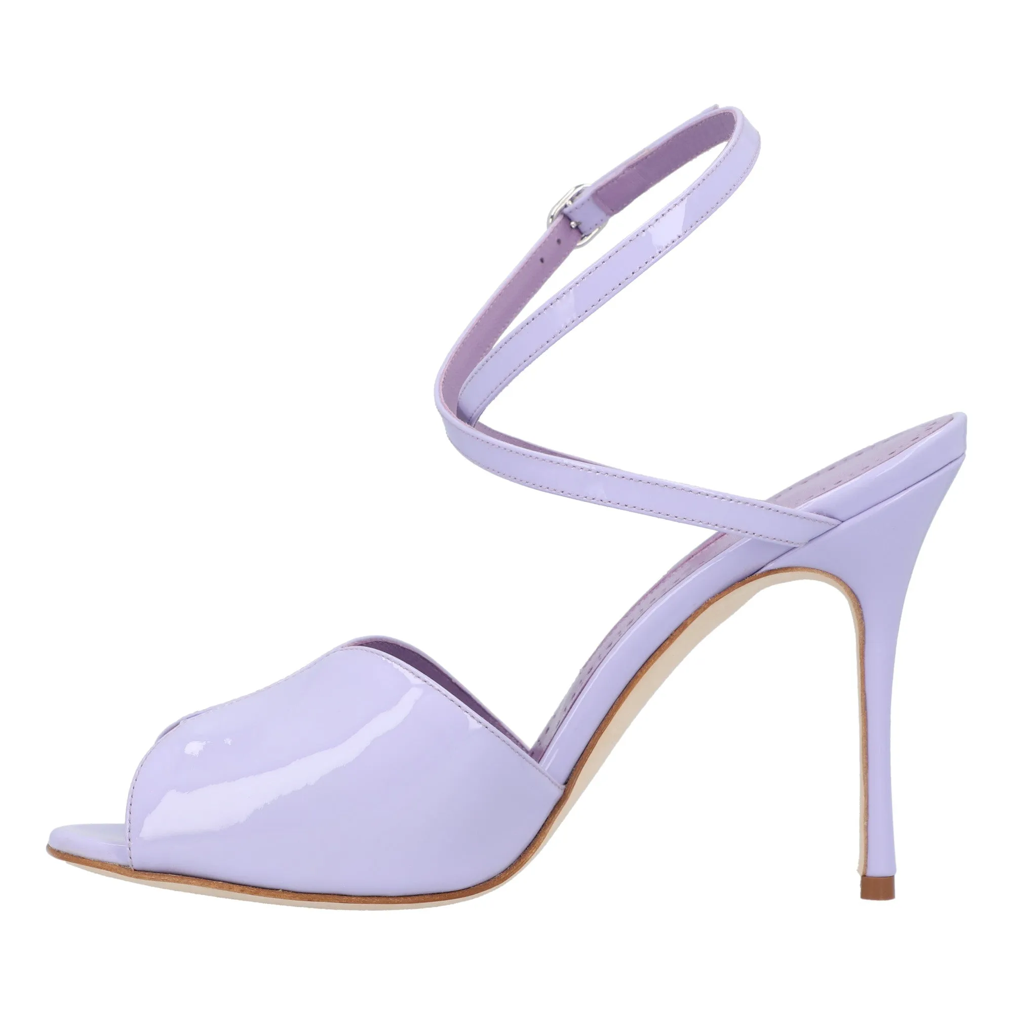 Manolo Blahnik Hourani 105 Sandal Purple Shoes_Manolo-Blahnik