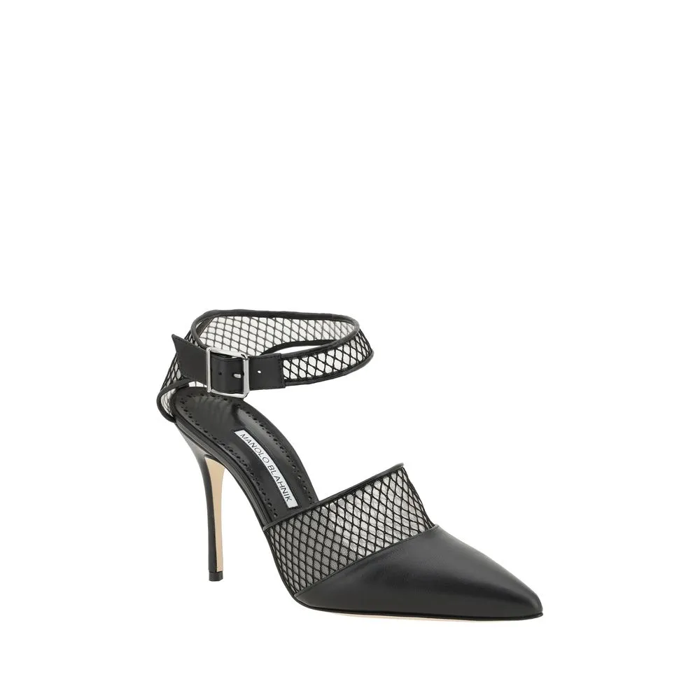 Manolo Blahnik Jatelah Nappa Women's Pumps Shoes_Manolo-Blahnik